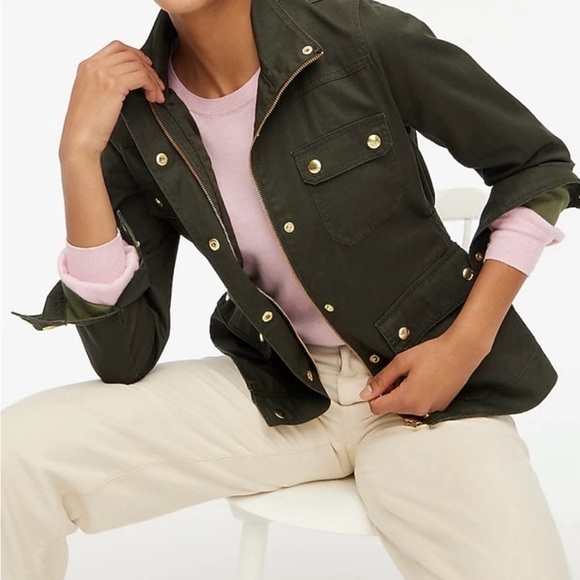 J. Crew Utility Jacket. Women’s size S/Petite - Picture 9 of 9